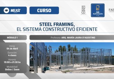 Curso STEEL FRAMING, EL SISTEMA CONSTRUCTIVO EFICIENTE – MÓDULO 1