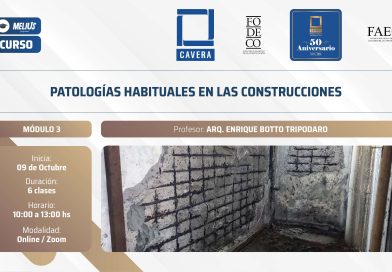 Curso PATOLOGÍAS HABITUALES EN LAS CONSTRUCCIONES – MÓDULO 3