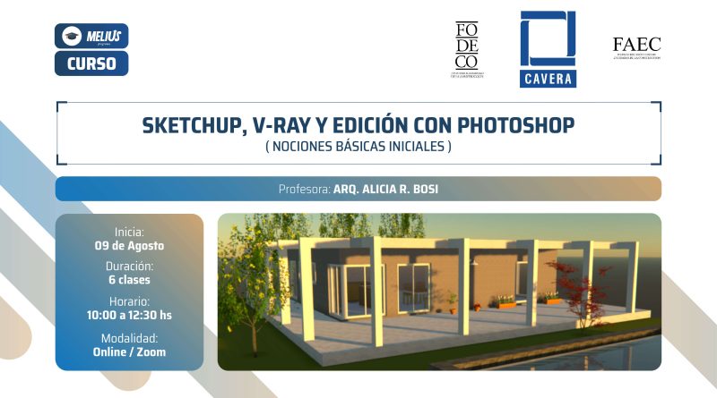 Curso Sketchup, V-Ray y edición con Photoshop