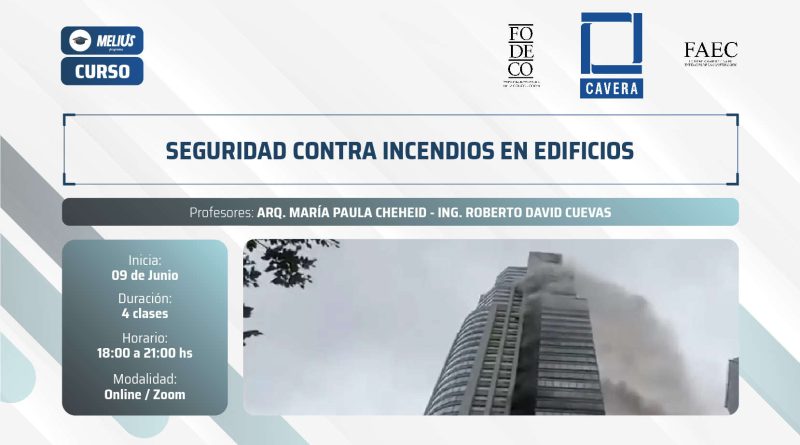 Curso Seguridad contra incendios en edificios