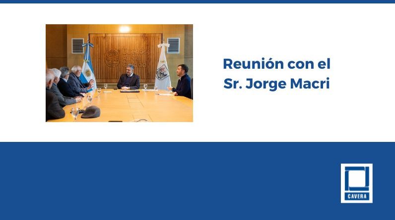 CAVERA se reunió con el Jefe de Gobierno de la CABA