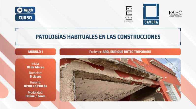 Curso Patologías habituales en las construcciones – Módulo 1