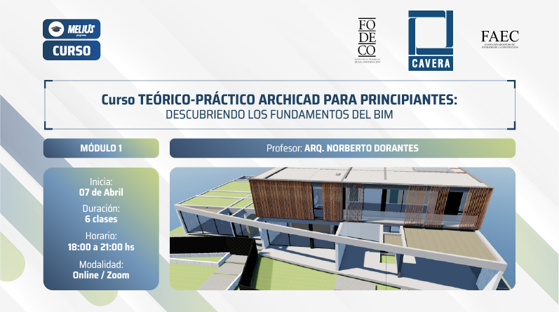 Curso teórico práctico ARCHICAD para principiantes: Descubriendo los fundamentos del BIM