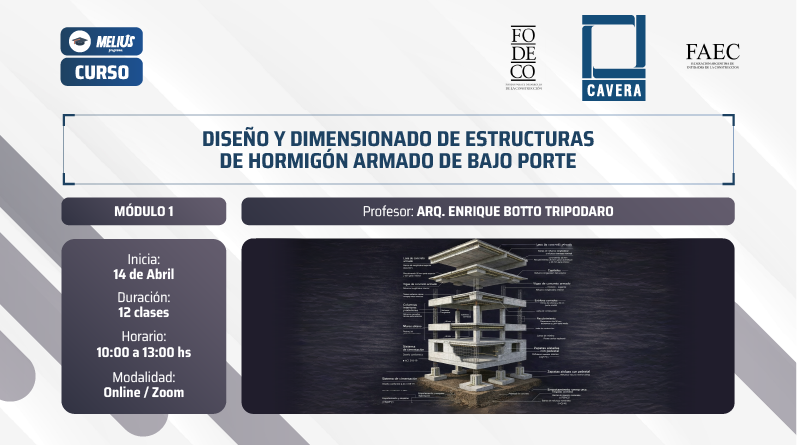Curso Diseño y dimensionado de estructuras de H° A° de bajo porte – Módulo 1