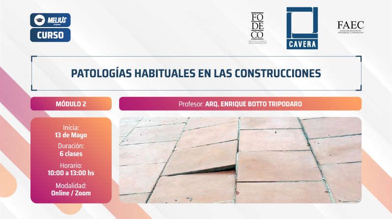 Curso Patologías habituales en las construcciones – Módulo 2