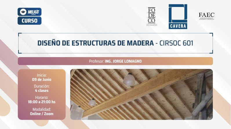 Curso Diseño de estructuras de madera – CIRSOC 601