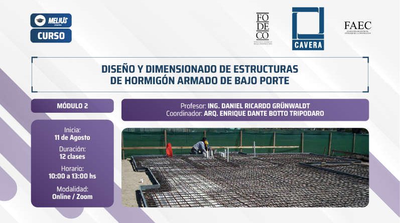 Curso Diseño y dimensionado de estructuras de H° A° de bajo porte – Módulo 2