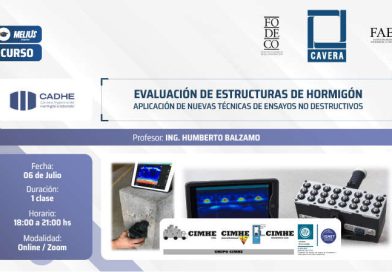 Curso Evaluación de estructuras de hormigón – Aplicación de nuevas técnicas de ensayos no destructivos