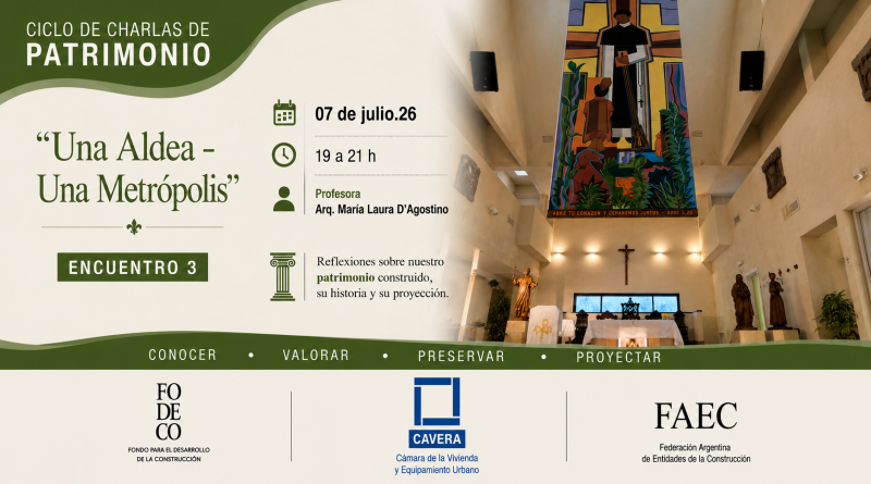 Ciclo de charlas de patrimonio – Módulo 1: Templos – Encuentro 3: Materialidad e Inmaterialidad
