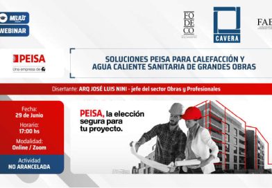 Webinar PEISA: Soluciones PEISA para calefacción y agua caliente sanitaria de grandes obras – Actividad no arancelada