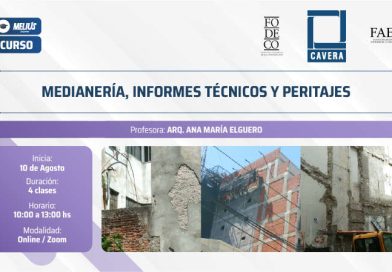 Curso Medianería, informes técnicos y peritajes