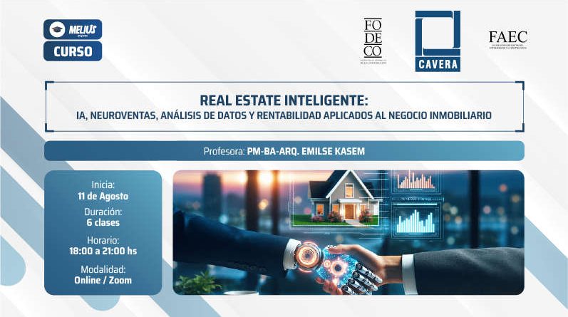 Curso Real Estate Inteligente: IA, Neuroventas, Análisis de Datos y Rentabilidad aplicados al negocio inmobiliario