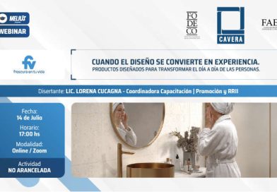 Webinar fv “Cuando el diseño se convierte en experiencia” – Actividad no arancelada