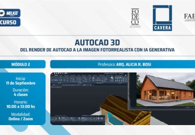 AutoCAD 3D – Del render de Autocad a la imagen fotorrealista con IA generativa
