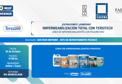 Webinar TERSUAVE – Impermeabilización total con TERSITECH