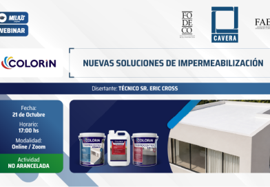Webinar COLORÍN – Nuevas soluciones de impermeabilización