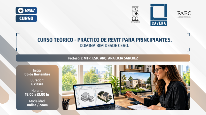 Curso Teórico – Práctico de REVIT para principiantes. Dominá BIM desde cero