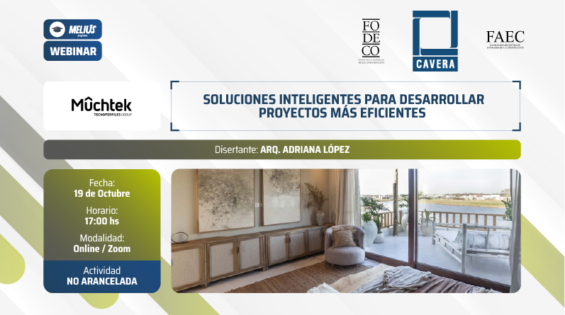 Webinar MUCHTEK Tecnoperfiles Group – Soluciones inteligentes para desarrollar proyectos mas eficientes.